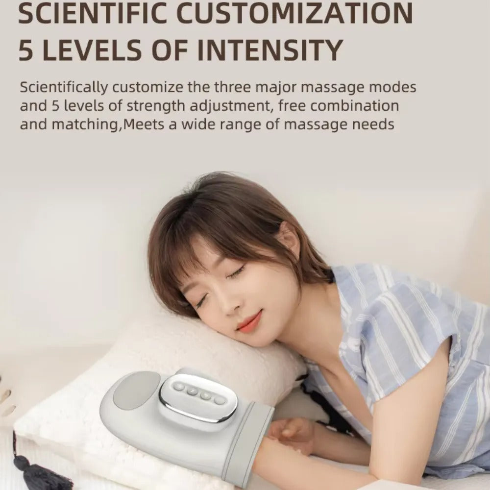 Electric hand massager – mode settings display