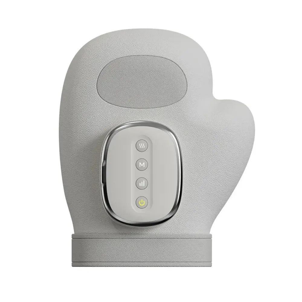 Electric hand massager – control panel close-up