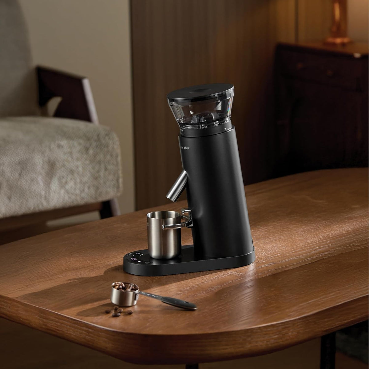 Green Lion electric coffee grinder with 60 grind levels - photo 2