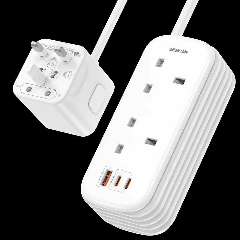 Green Lion GS-600 power strip with USB-C and USB-A - photo 2