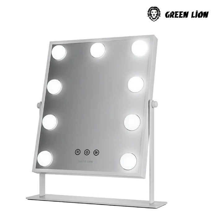 Green Lion Glam Shine makeup mirror with 9 LED lights - main photo