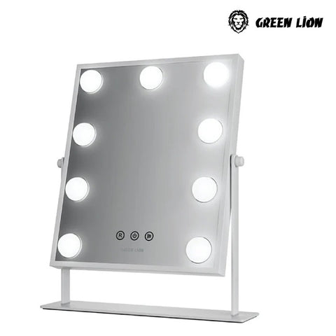 Green Lion Glam Shine makeup mirror with 9 LED lights - main photo