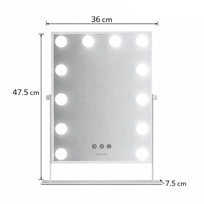Green Lion Glam Shine makeup mirror with 9 LED lights - photo 3