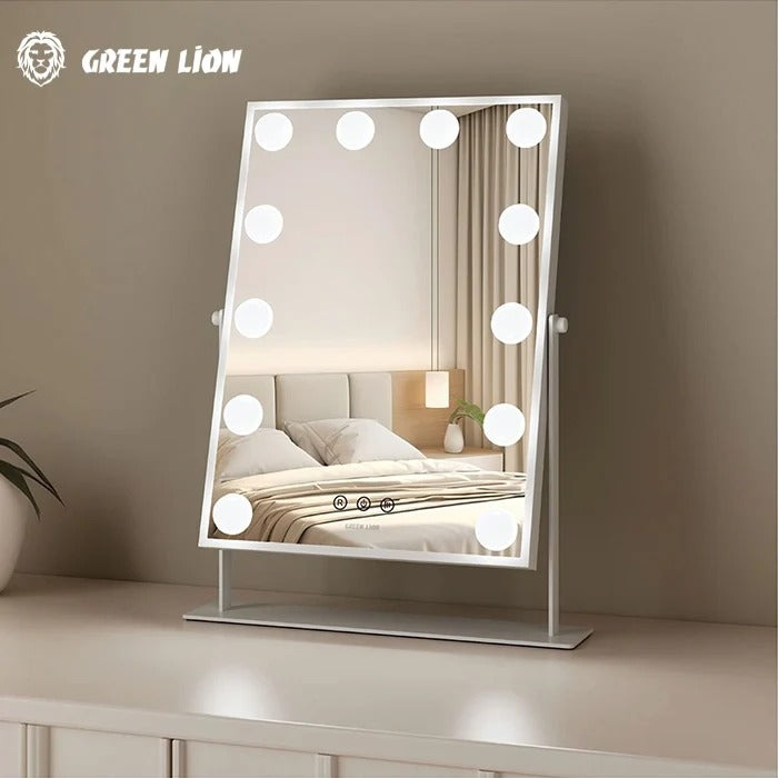Green Lion Glam Shine makeup mirror with 9 LED lights - photo 9