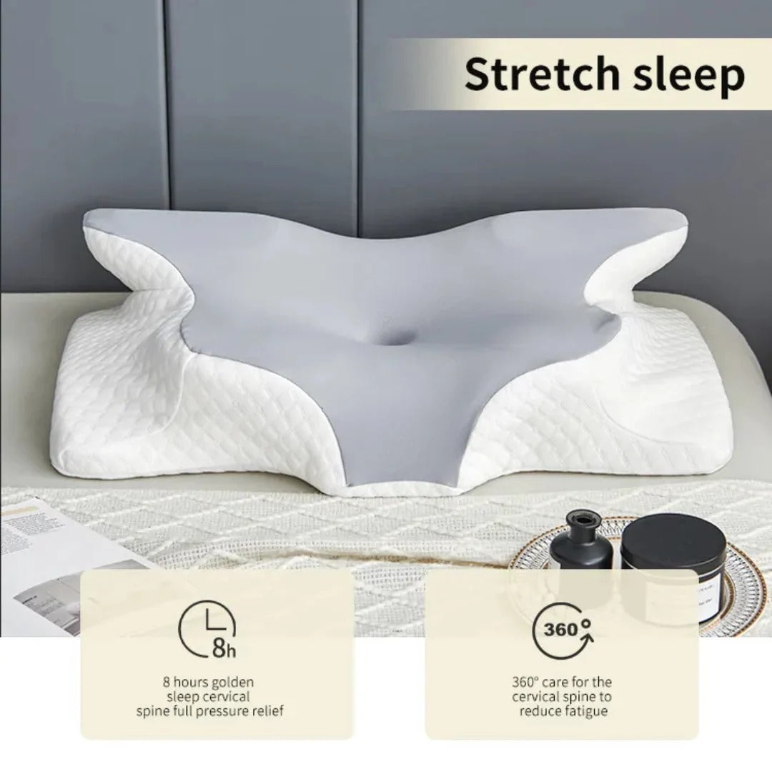 Memory foam neck pillow with ice silk cover - photo 5