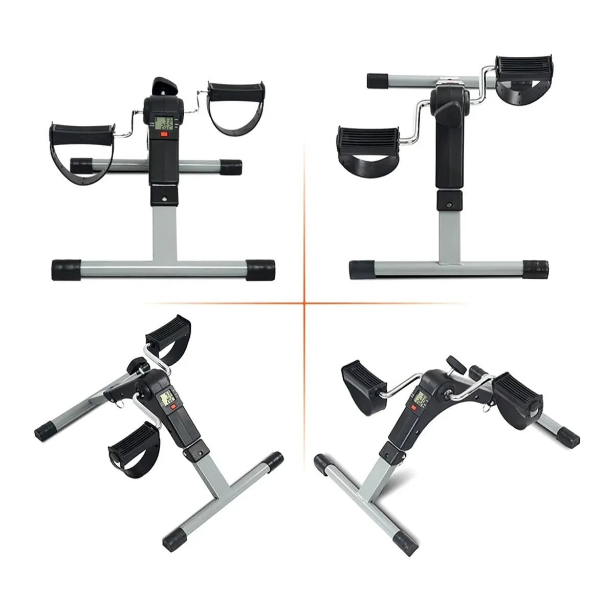 Pedal exerciser mini bike – folded for storage