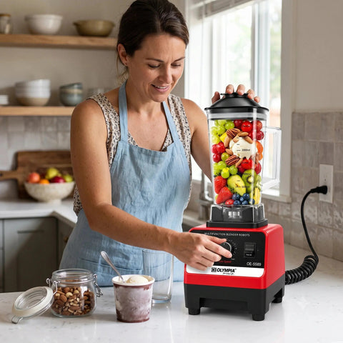 Olympia 2-in-1 blender with juice jar – main product view
