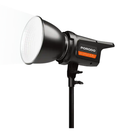 Porodo Cannes Studio professional LED studio light in black