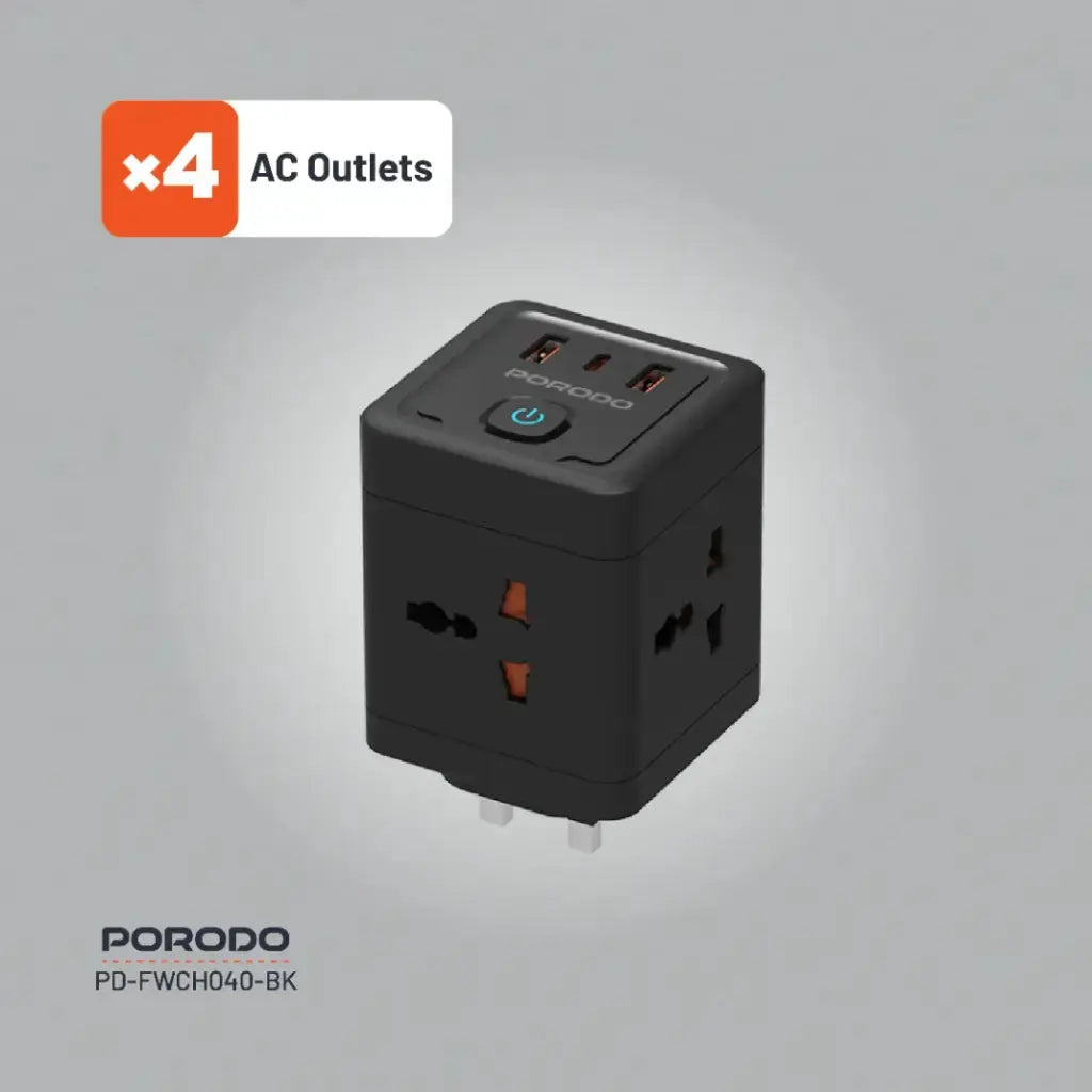 Porodo power block side view