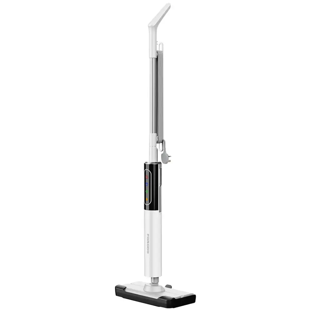 Porodo RapidSteam touch control steam mop in white