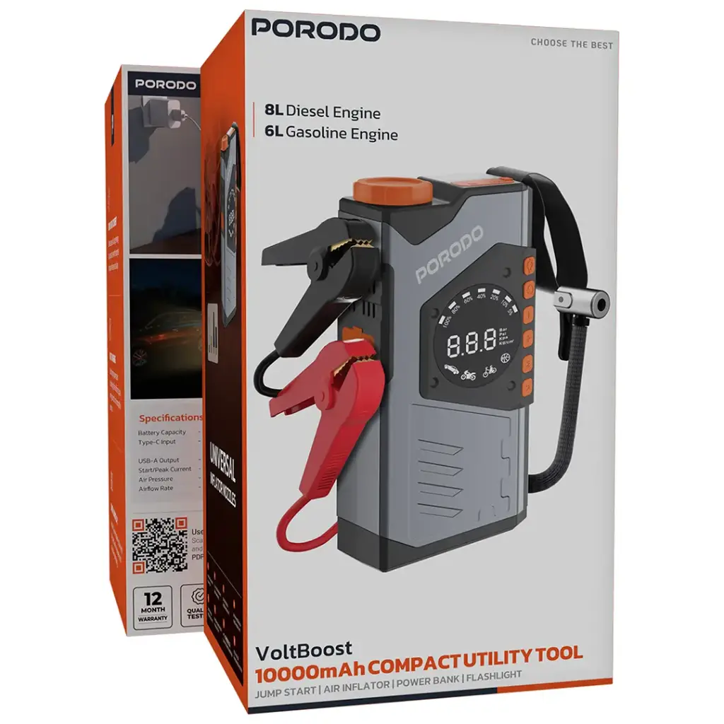 Porodo VoltBoost compact power bank