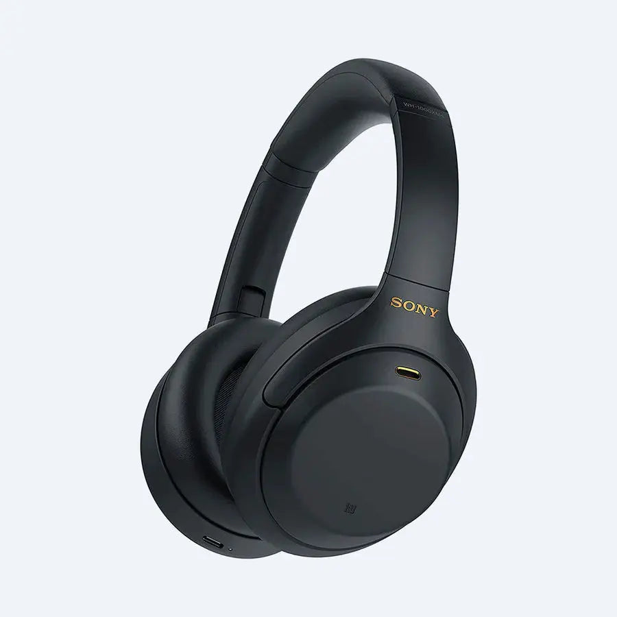 Sony WH-1000XM4 wireless noise cancelling headphones in black