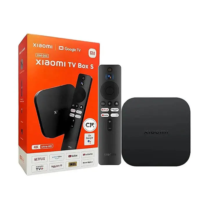 Xiaomi TV Box S 2nd Gen 4K UHD with remote